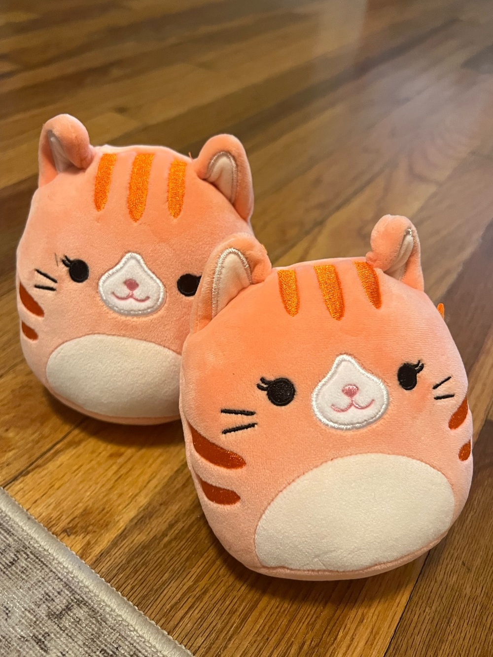 2 Small Gigi Orange Tabby Cat Squishmallows